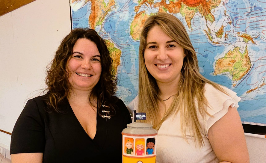 Grupo de alunos de Belmonte premiados pelo Consulado-Geral do Brasil em Lisboa