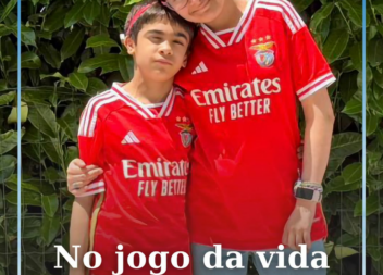 Helena Esteves, de 17 anos, e Henrique Esteves, de 11