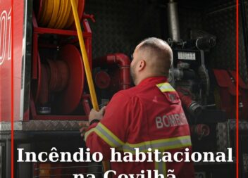 Incêndio habitacional mobiliza bombeiros na Boidobra