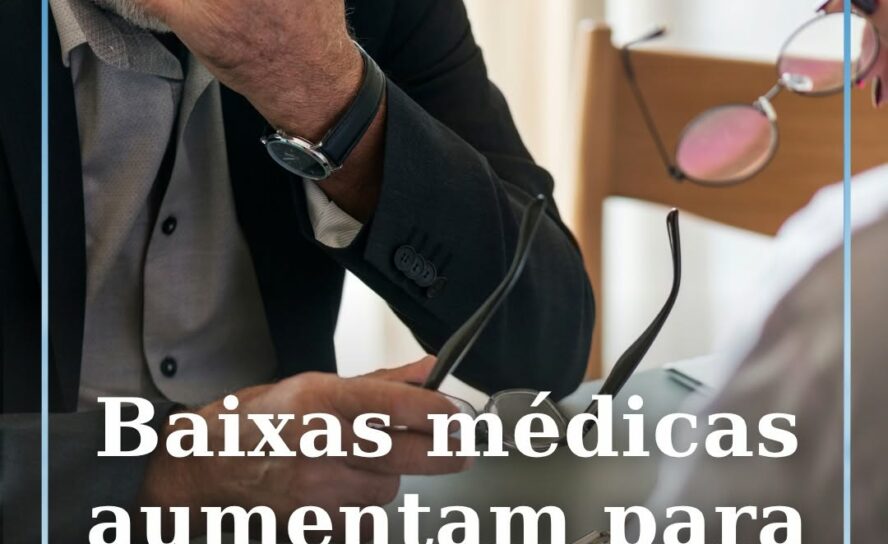 Mais de um milhão de pessoas estiveram de baixa médica em Portugal durante 2025,