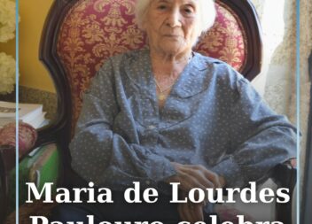 Maria de Lourdes Paulouro, utente residente no HS Príncipe da Beira