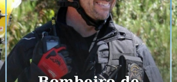 Miguel André, adjunto de comando dos Bombeiros Voluntários de Proença-a-Nova