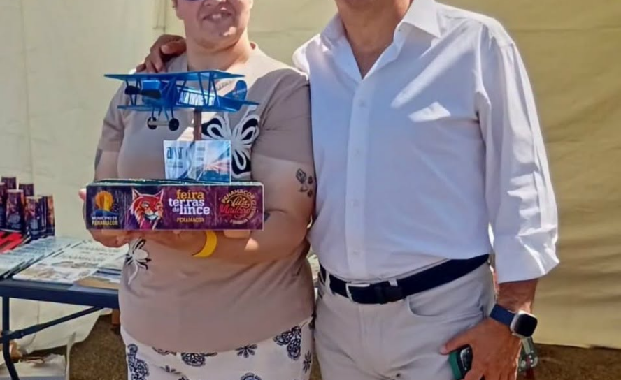 Mónica Gomes promove inclusão e Penamacor no Air Invictus 2026