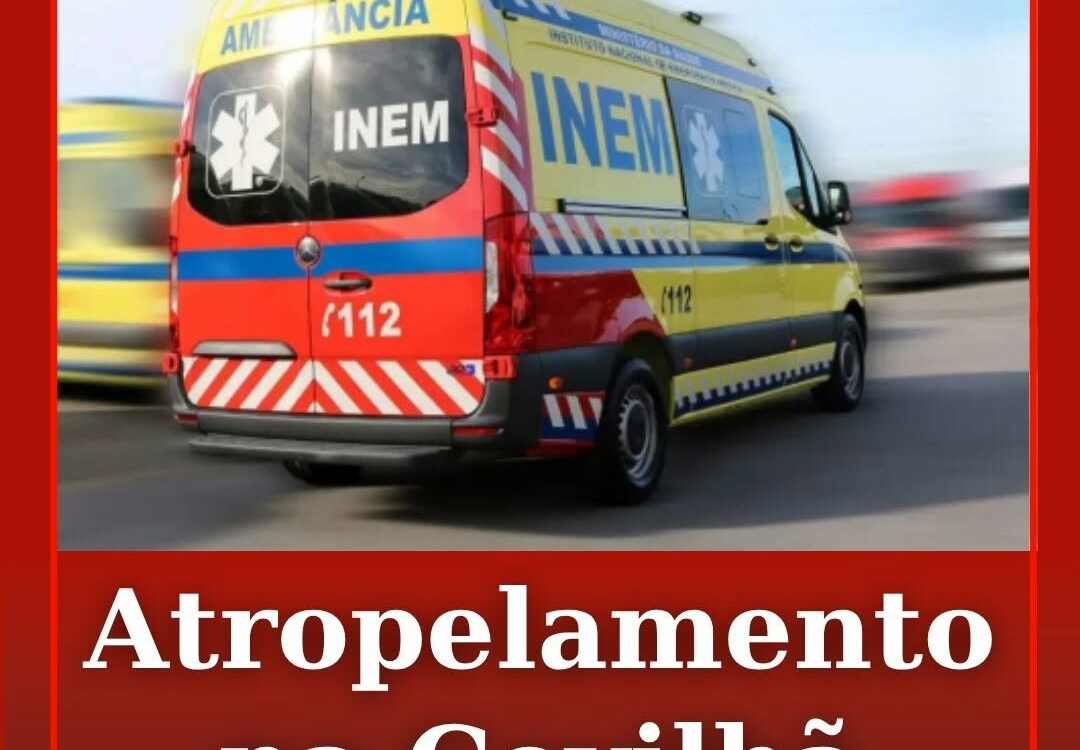 Mulher atropelada na Covilhã