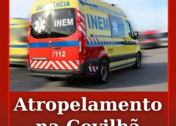Mulher atropelada na Covilhã