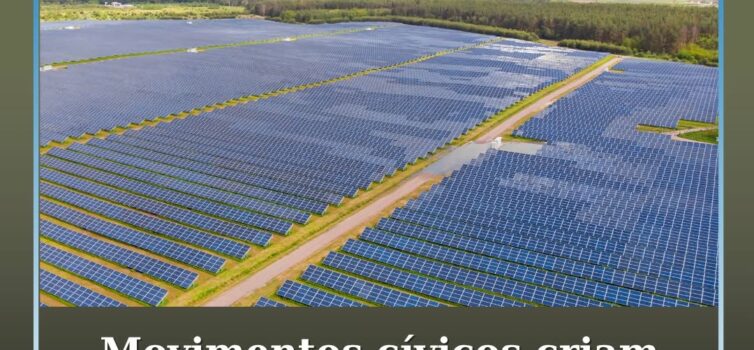 Nove movimentos cívicos e associações de todo o país criaram uma plataforma naci