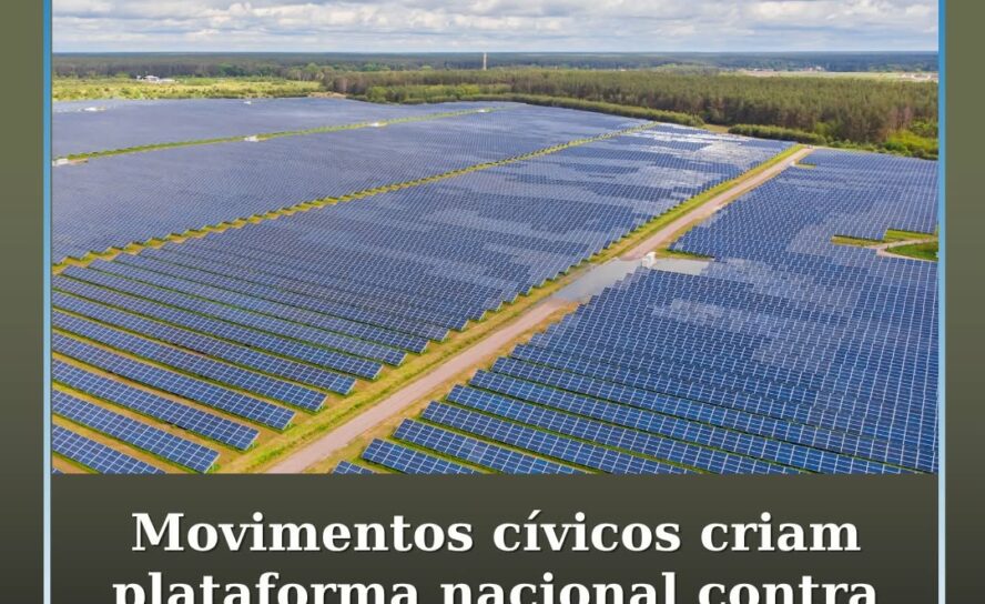 Nove movimentos cívicos e associações de todo o país criaram uma plataforma naci