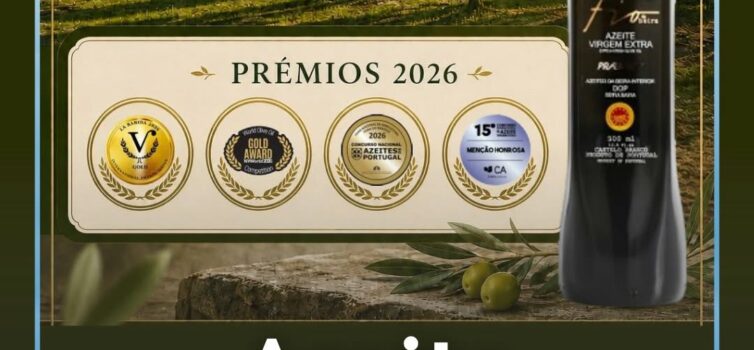 O Azeite Fio da Beira Praemium recebeu a distinção no Concurso Nacional de Azeit