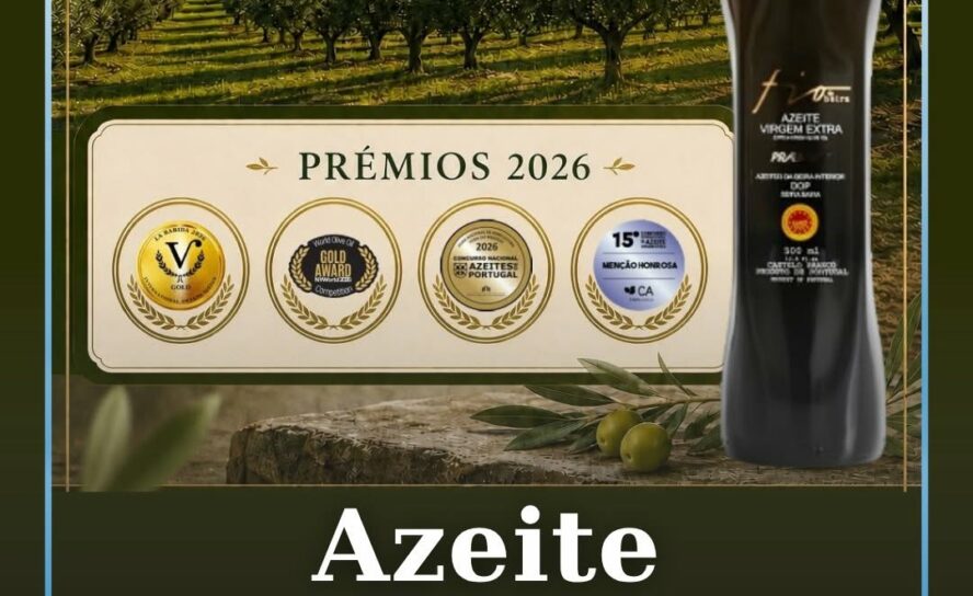 O Azeite Fio da Beira Praemium recebeu a distinção no Concurso Nacional de Azeit