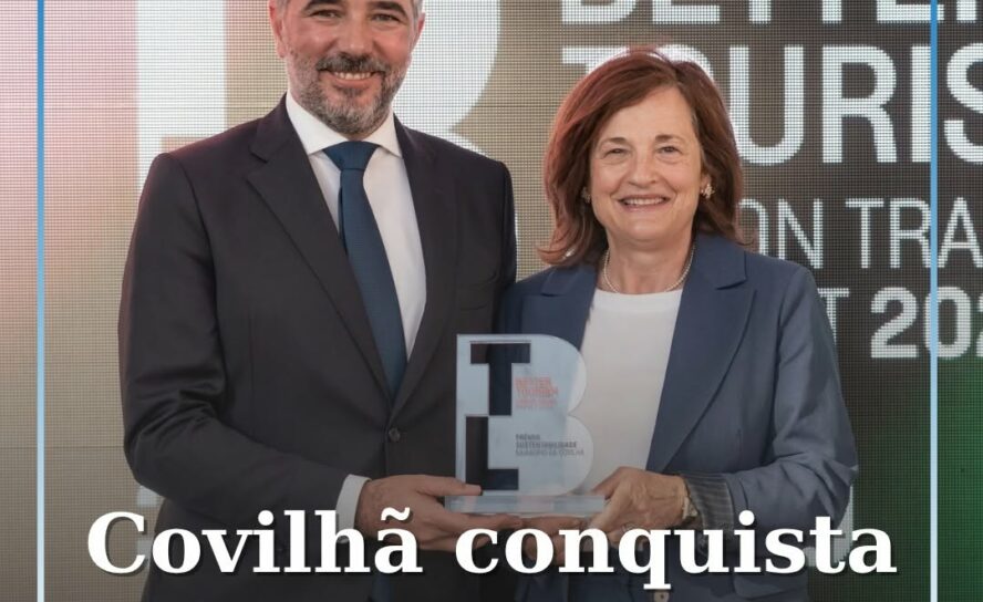 O Município da Covilhã foi distinguido com o Prémio Sustentabilidade BTL 2026