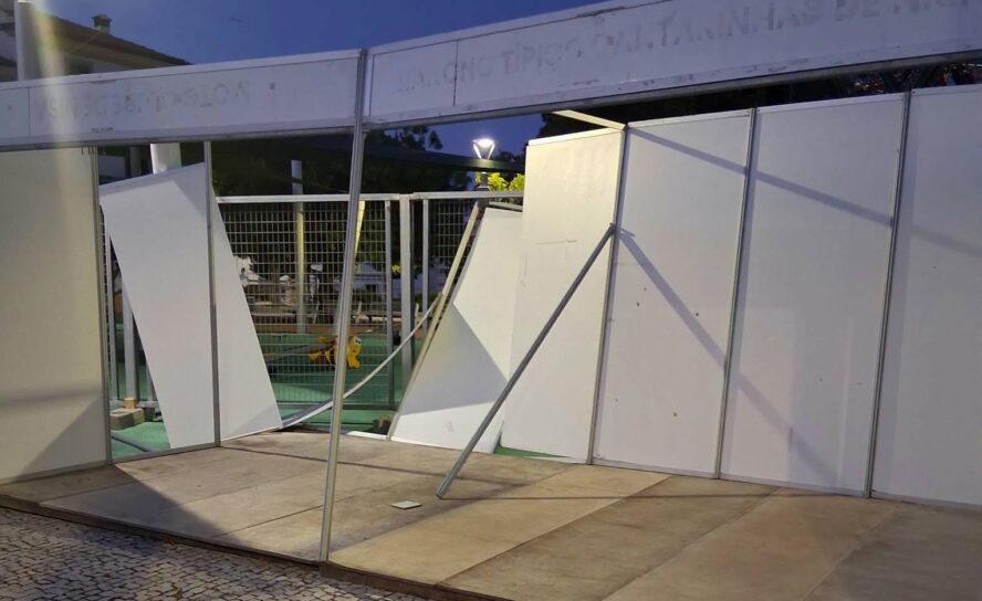 O Município de Nisa denunciou atos de vandalismo registados no recinto do evento