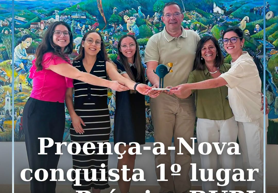 O Município de Proença-a-Nova conquistou o 1.º lugar na categoria “Boas Práticas