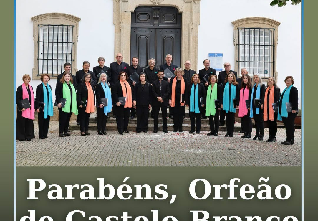 O Orfeão de Castelo Branco celebra esta segunda-feira, 22 de junho