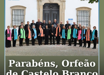 O Orfeão de Castelo Branco celebra esta segunda-feira, 22 de junho