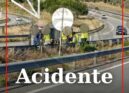 O alerta para o despiste de um veículo ligeiro de nove lugares na A23, km 48,8,