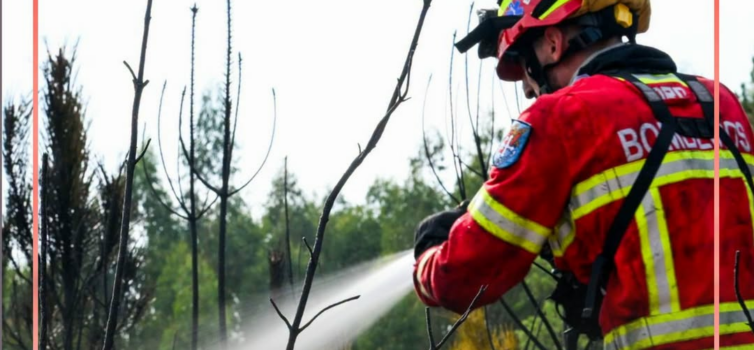 O alerta para o incêndio em Meimão no concelho de Penamacor