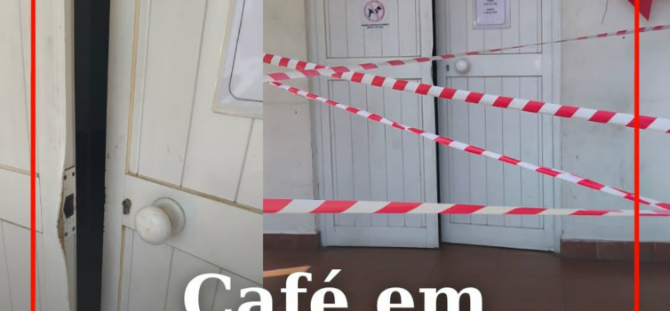 O café da Associação Cultural Recreativa As Palmeiras, em Castelo Branco