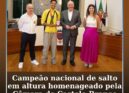 O jovem atleta Luís Baldaia