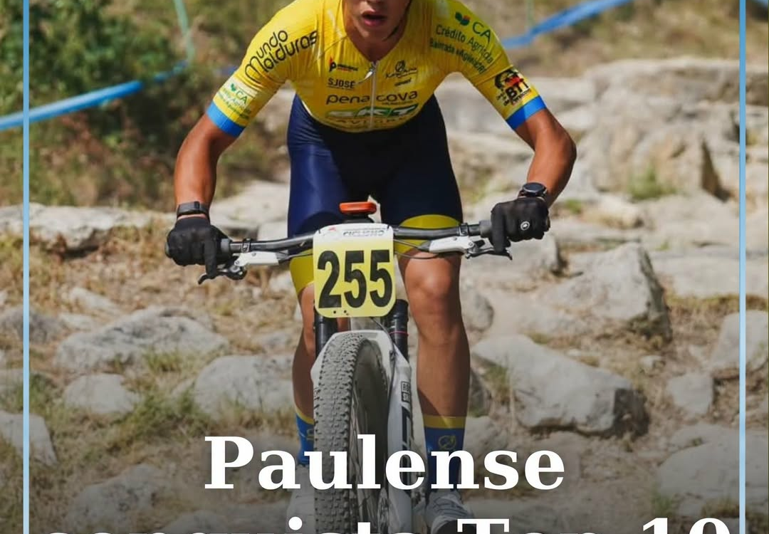 O jovem atleta paulense Francisco Macedo, de 17 anos