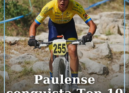 O jovem atleta paulense Francisco Macedo, de 17 anos