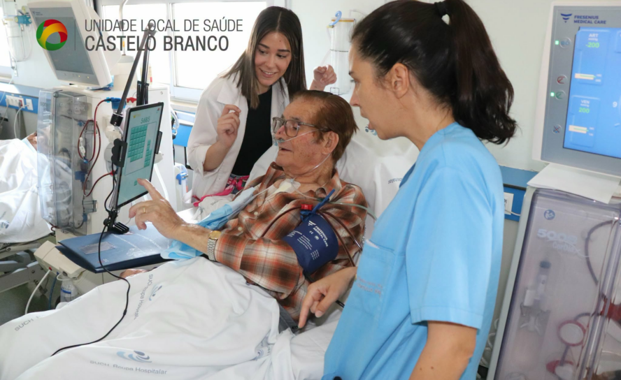 O projeto ‘Tempo com Sentido’ foi inaugurado da Unidade de Diálise do Hospital A