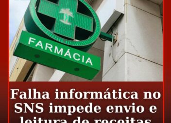 O sistema informático do Serviço Nacional de Saúde (SNS) registou esta sexta-fei