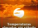 Portugal continental vai registar temperaturas elevadas entre 10 e 13 de junho,