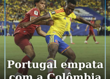 Portugal e Colômbia empatam 0-0