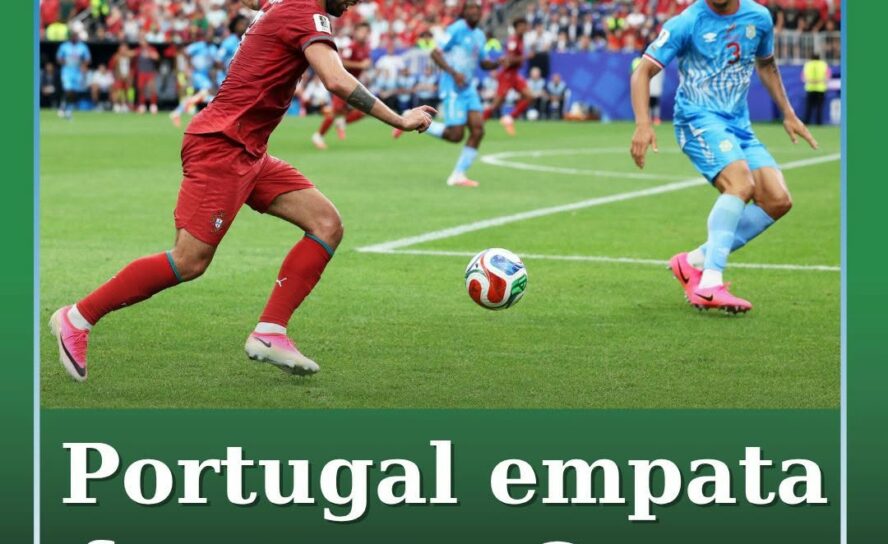 Portugal estreia-se com empate frente ao Congo
