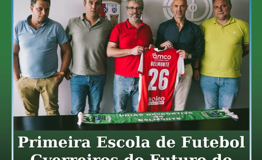 SC Braga e União Desportiva de Belmonte criam primeira Escola de Futebol Gverrei