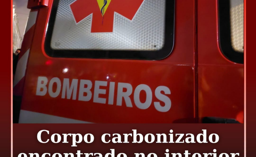 Um corpo carbonizado foi encontrado esta quinta-feira, 25 de junho