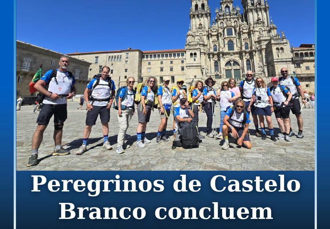 Um grupo de 14 peregrinos do Centro de Cultura e Desporto do Pessoal da Câmara M