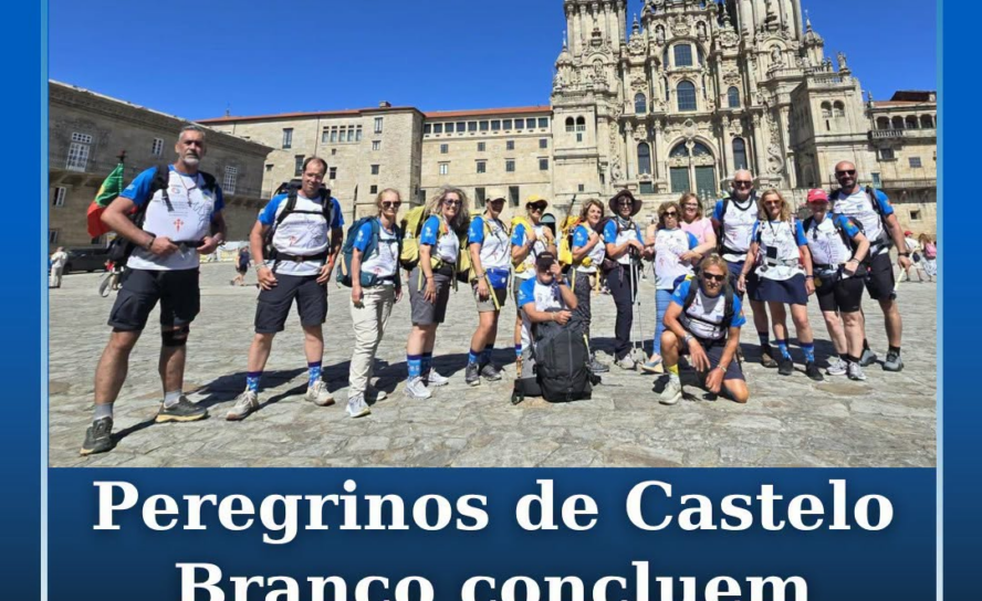 Um grupo de 14 peregrinos do Centro de Cultura e Desporto do Pessoal da Câmara M