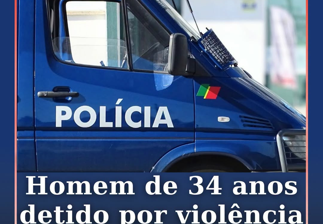 Um homem de 34 anos foi detido pela PSP pelo crime de violência doméstica