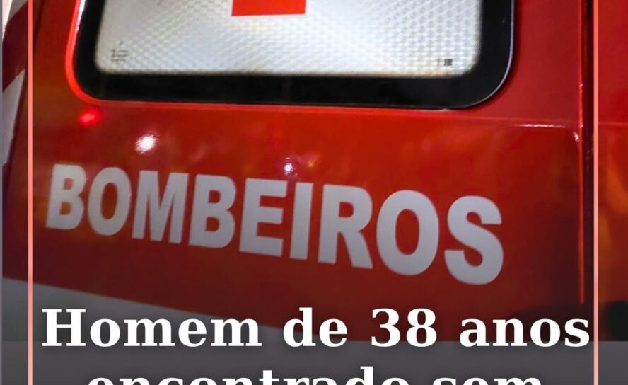 Um homem, de 38 anos, foi encontrado sem vida na madrugada desta segunda-feira,