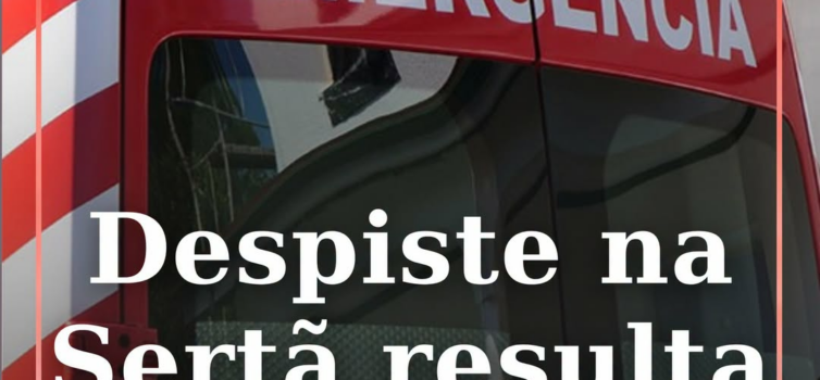 Um homem de 40 anos ficou gravemente ferido na sequência do despiste de um motoc