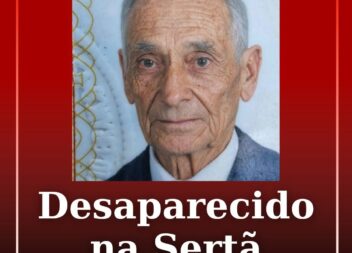 Um homem de 96 anos encontra-se desaparecido na Sertã. Segundo a Autoridade Naci