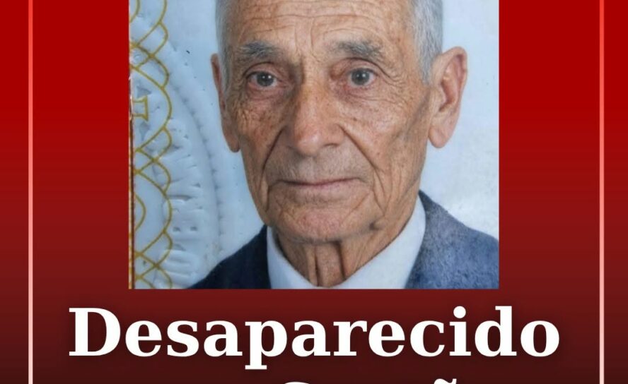 Um homem de 96 anos encontra-se desaparecido na Sertã. Segundo a Autoridade Naci