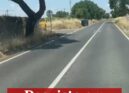 Um veículo despistou-se na manhã desta quarta-feira junto ao parque de campismo,