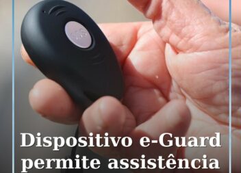 Uma mulher de 84 anos recebeu assistência rápida após sofrer uma queda no interi