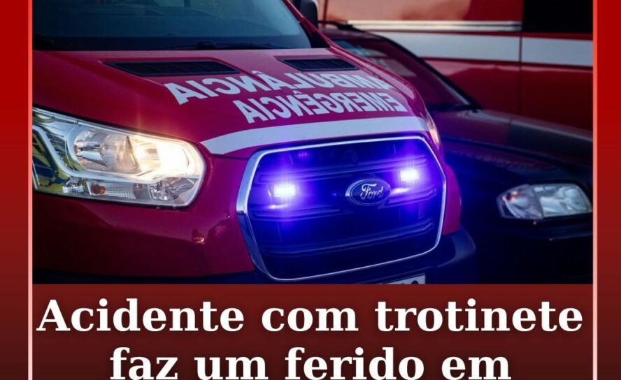 Uma pessoa de 61 anos ficou com ferimento ligeiros na sequência de uma colisão e