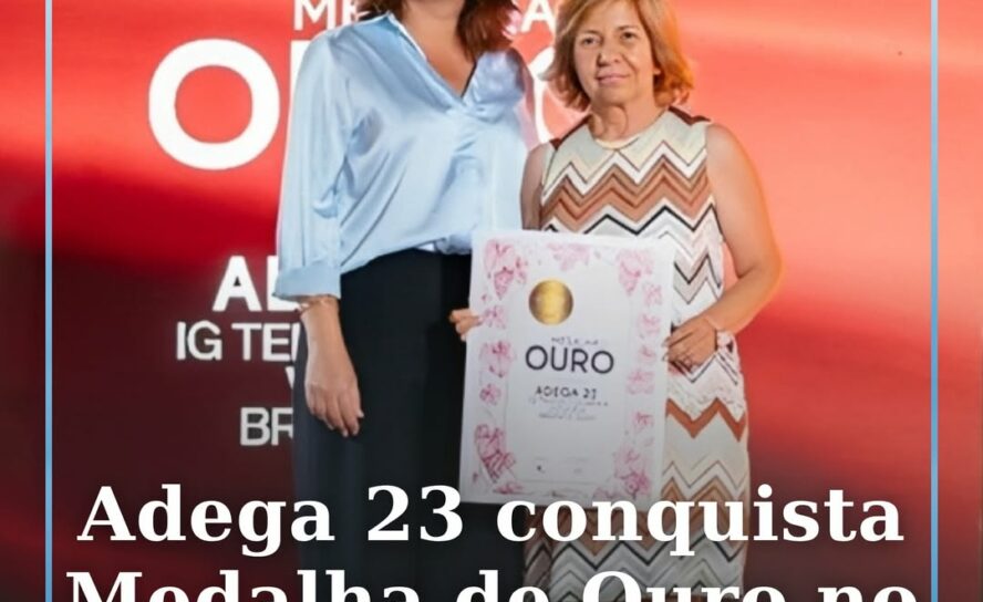 A Adega 23 foi distinguida com uma Medalha de Ouro na 19.ª edição do Concurso de