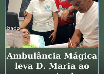 A Ambulância Mágica proporcionou, no sábado, 4 de julho