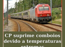 A CP suspendeu esta sexta-feira duas ligações de Intercidades entre Lisboa e a G