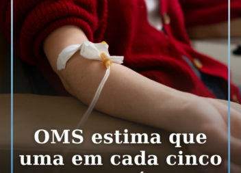 A Organização Mundial da Saúde (OMS) estima que uma em cada cinco pessoas desenv