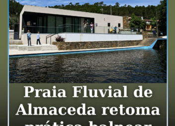A Praia Fluvial de Almaceda voltou a estar autorizada para a prática balnear