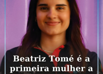 A albicastrense Beatriz Tomé, de 21 anos