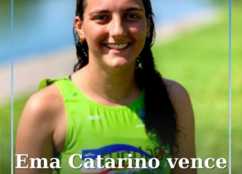 A atleta do Clube de Triatlo do Fundão, Ema Catarino