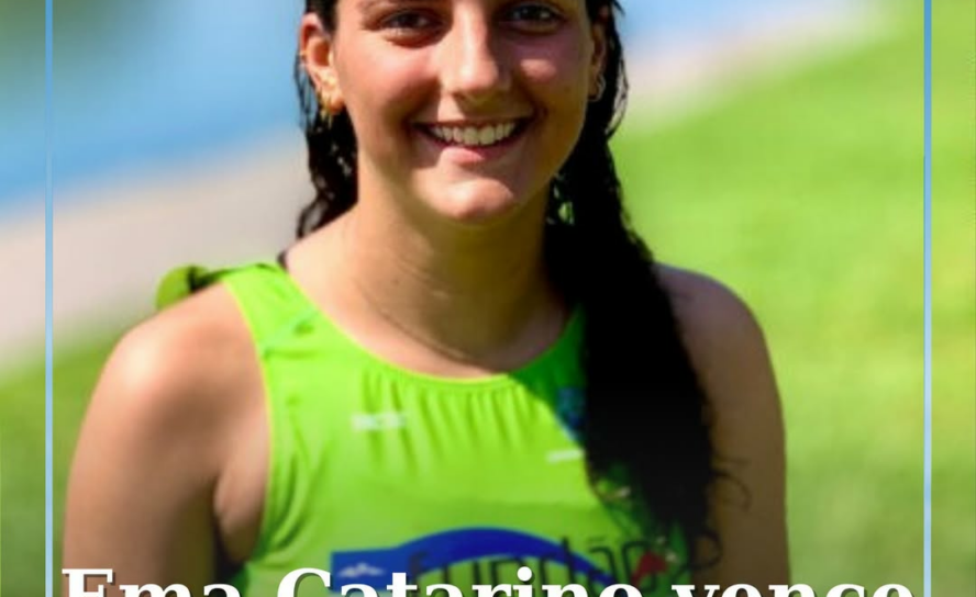 A atleta do Clube de Triatlo do Fundão, Ema Catarino