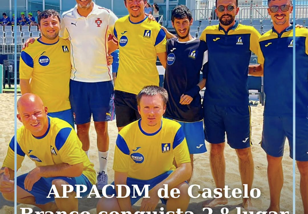 A equipa da APPACDM de Castelo Branco participou no II Torneio de Futebol de Pra